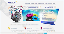 Desktop Screenshot of multidruk.pl